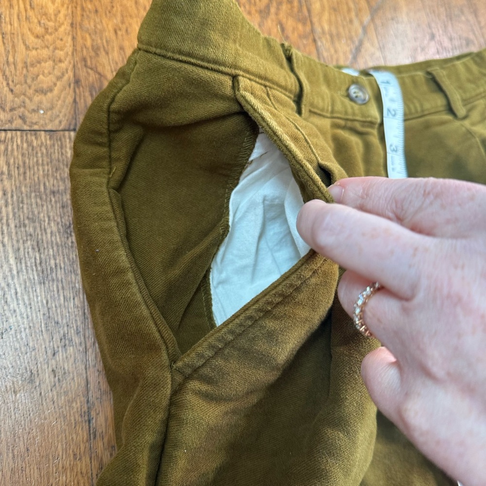 Vintage 90s United Colors of Benetton corduroy shorts sz 44 (US 8) - Picture 7 of 13